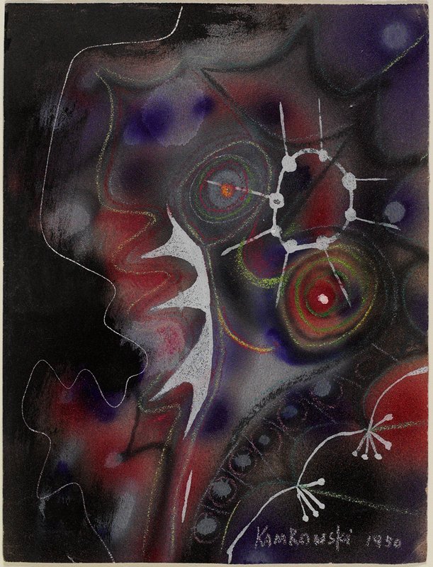 Untitled (#8), Gerome Kamrowski, 1950