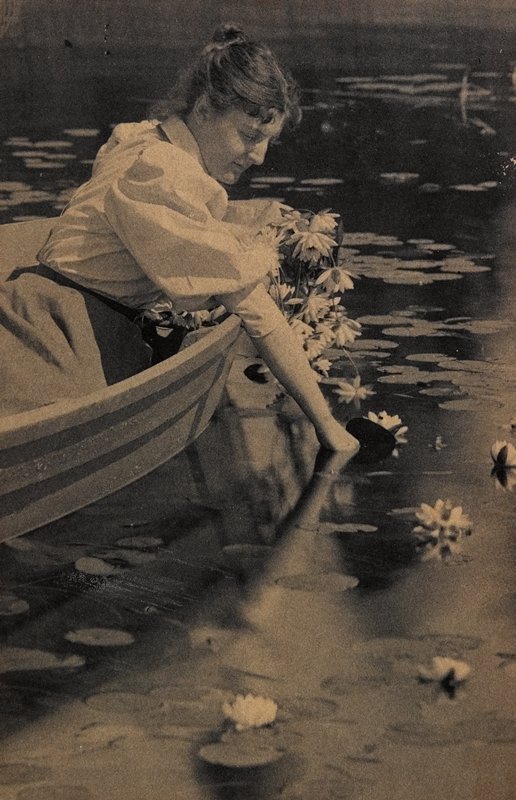 Sadie Gordon Weston, William B. Post, c. 1895