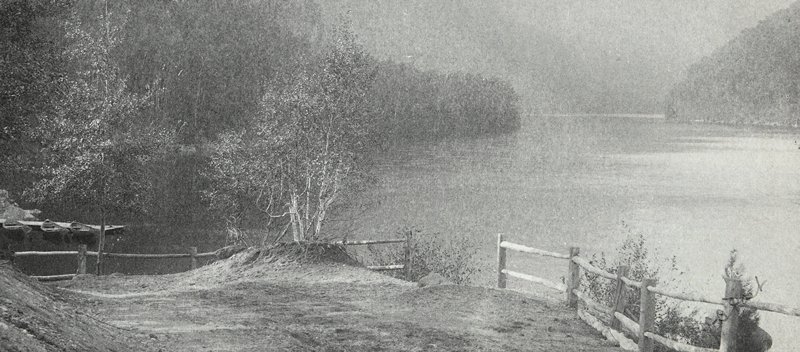 Untitled [Fence at Edge of Water], William B. Post, 19th-20th century