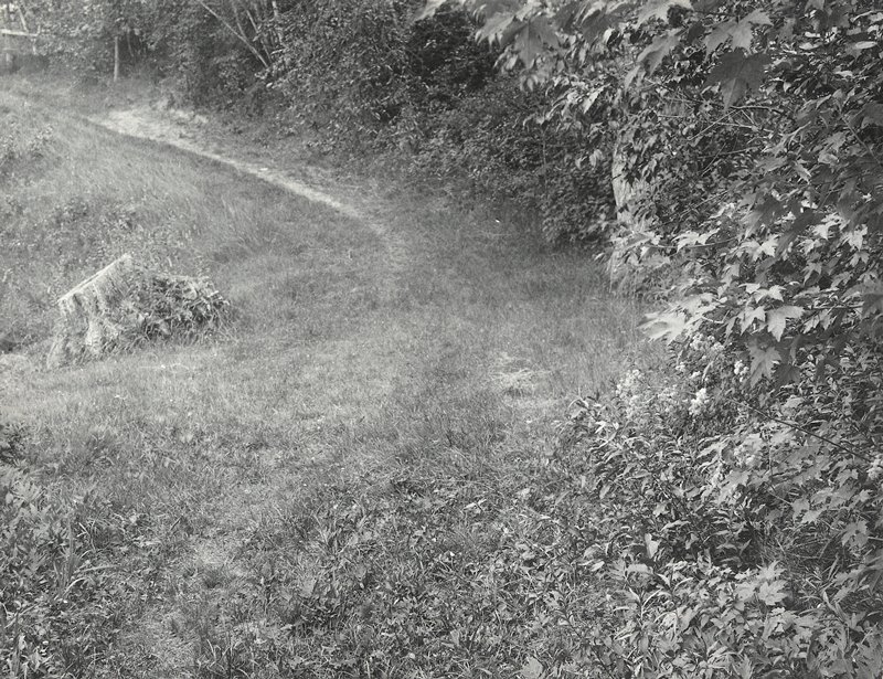 Untitled [Bend in Road with Tree Stump], William B. Post, 19th-20th century