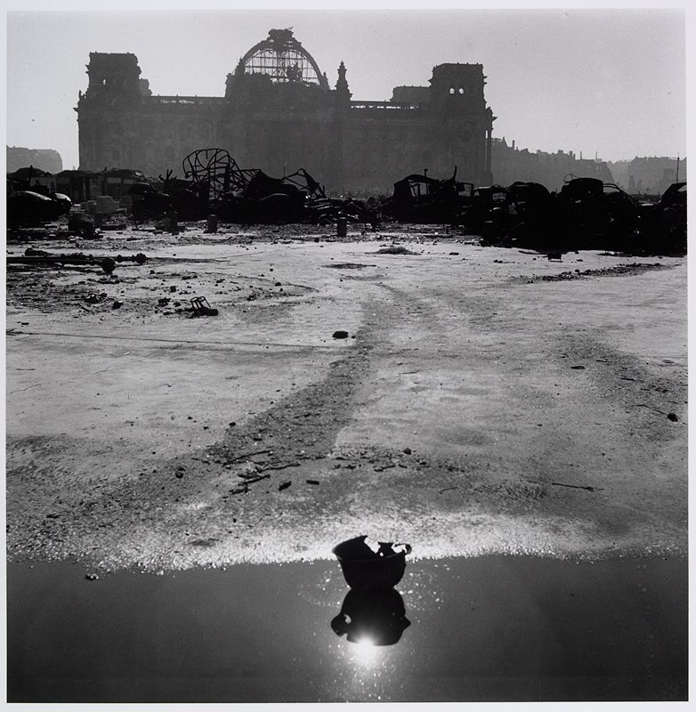 The Reichstag, Berlin, Germany, Werner Bischof, 1946