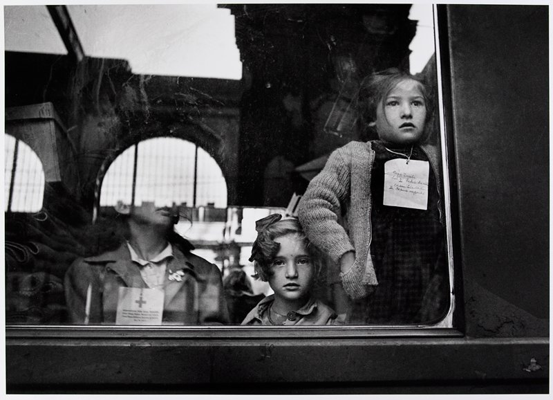 Departure of Red Cross Train, Budapest, Hungary, Werner Bischof, 1947