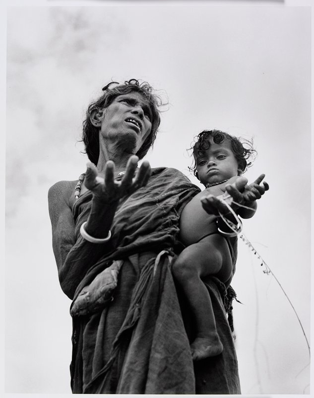 Mother and Child, Bihar Province, India, Werner Bischof, 1951