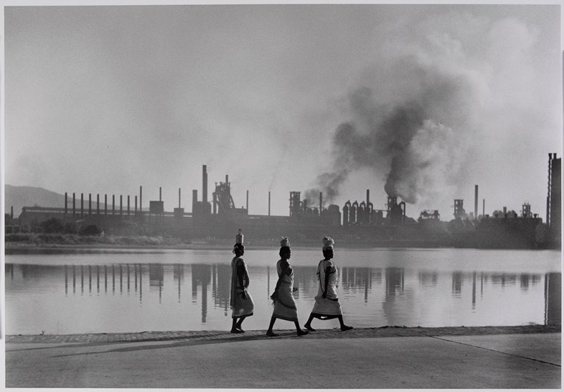 On the Way to Work, Jamshedpur, India, Werner Bischof, 1951