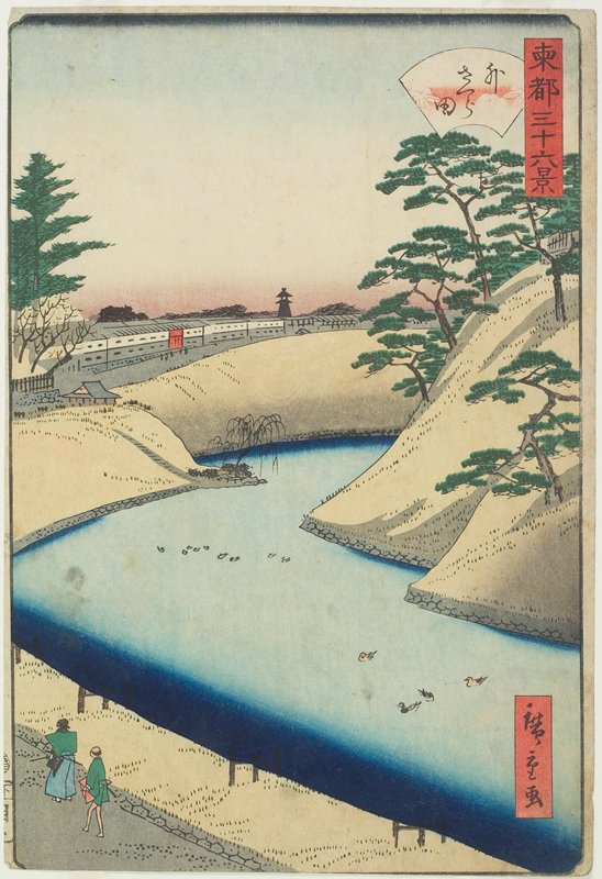 Outer Sakurada, Utagawa Hiroshige II, 1859–62