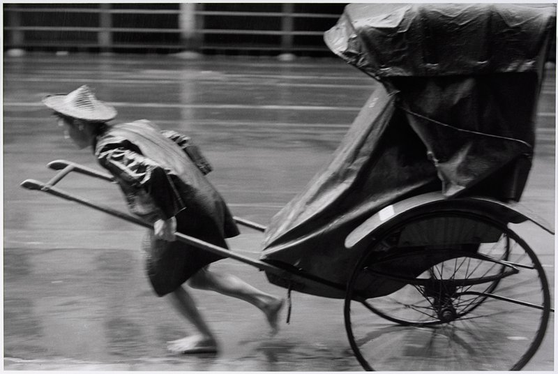 Rickshaw, Hong Kong, Werner Bischof, 1952