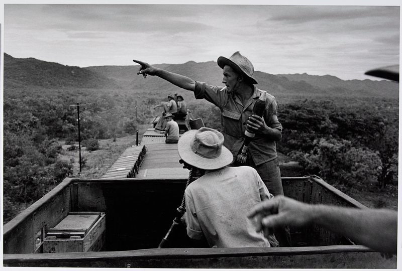 Attack from the Train La Rafale, Indochina, Werner Bischof, 1952