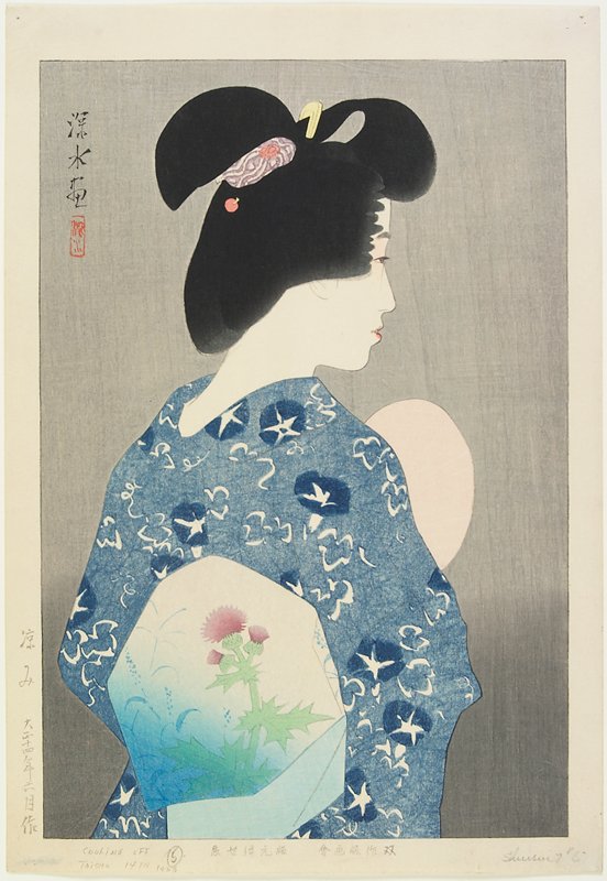 Cooling Off, Itō Shinsui, June 1925