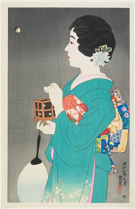 Firefly Catching, Itō Shinsui, July 1931