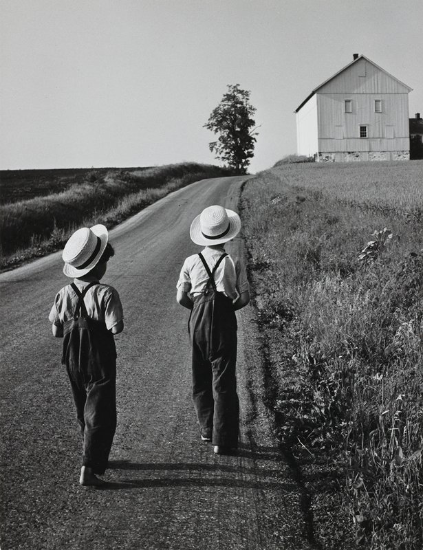 Two Amish Boys, George A. Tice, 1962