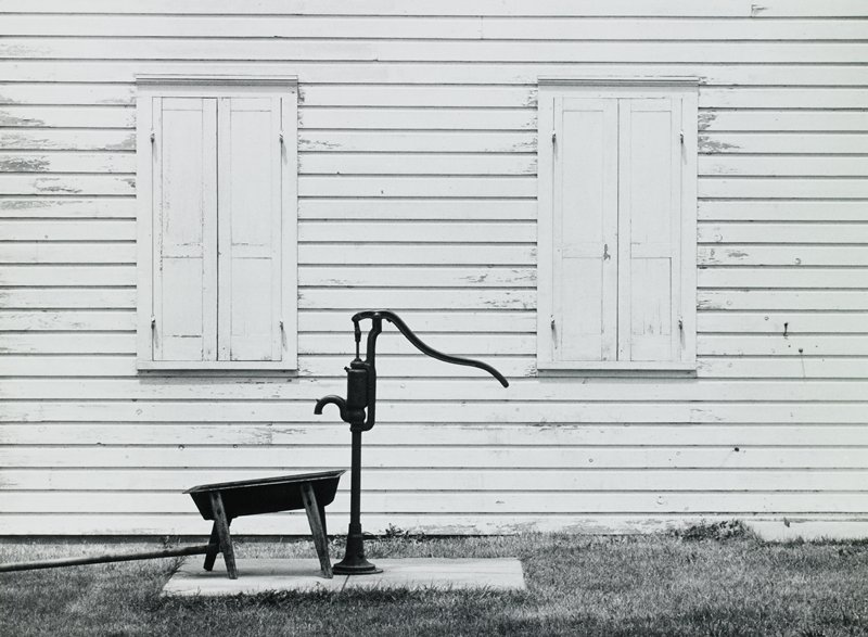 Pump and Shuttered Windows, George A. Tice, 1965