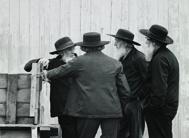 Old Amish Men, George A. Tice, 1966