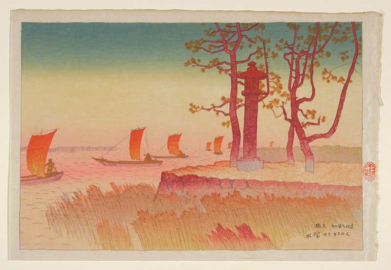 Yabase, Itō Shinsui, July 1917