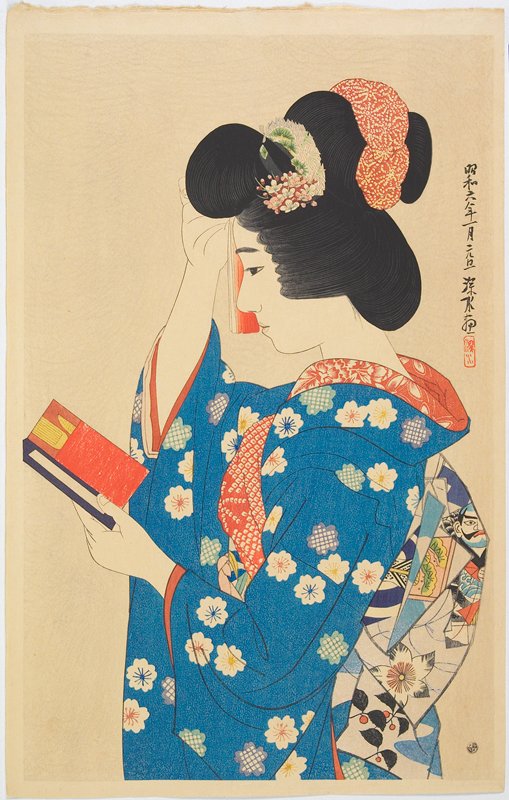 Hand Mirror, Itō Shinsui, January 1931