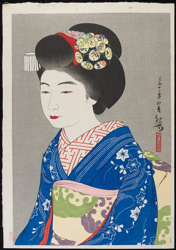 Five, Hinazō, Yoshikawa Kanpō, early summer 1922