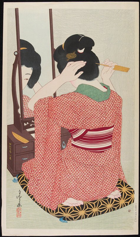 Before the Mirror, Hirano Hakuhō, January 1932