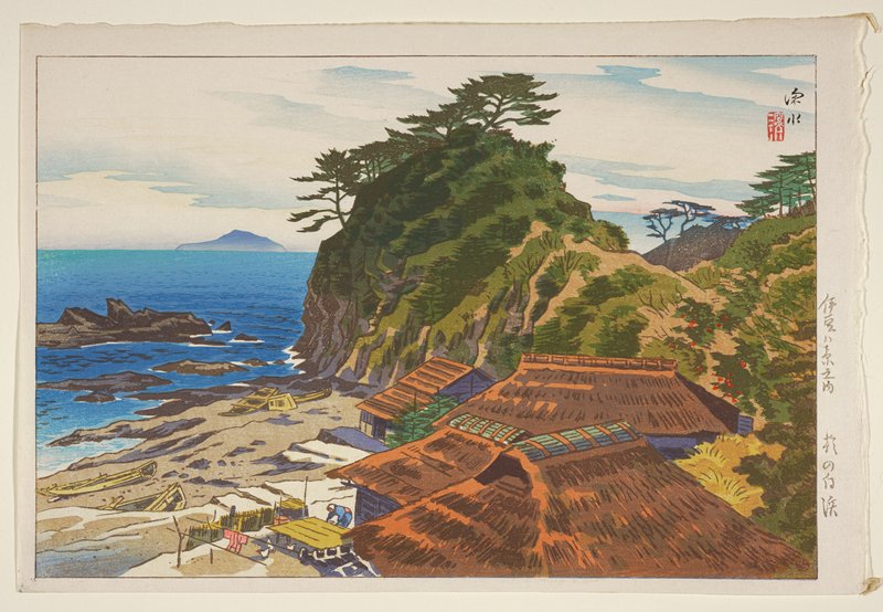 Morning at Shirahama, Itō Shinsui, 1938