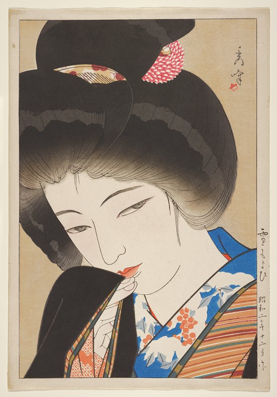 Approaching Snow, Yamakawa Shūhō, December 1927