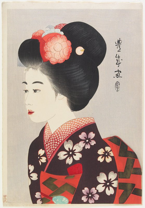 Maiko, Yamamura Kōka, 1924