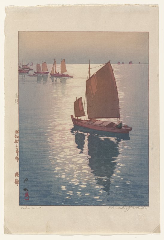 Calm Wind, Yoshida Hiroshi, 1937