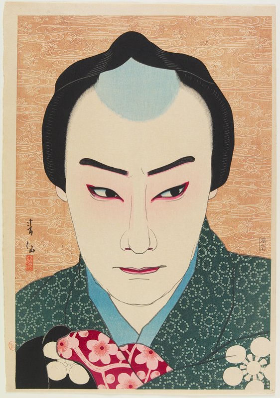 Actor Nakamura Ganjirō I as Sakata Tōjūrō, Natori Shunsen, 1925