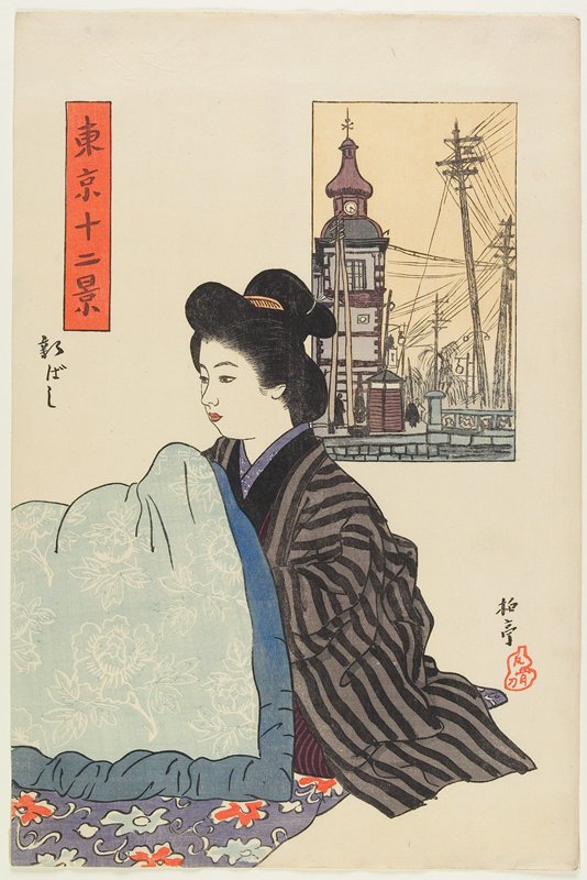 Shinbashi, Ishii Hakutei, c. 1914–1916