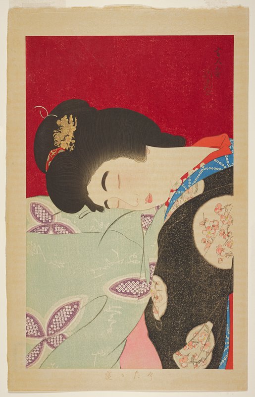 Napping, Torii Kotondo, February 1933
