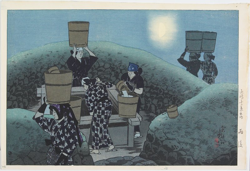 After Rain, Itō Shinsui, 1938