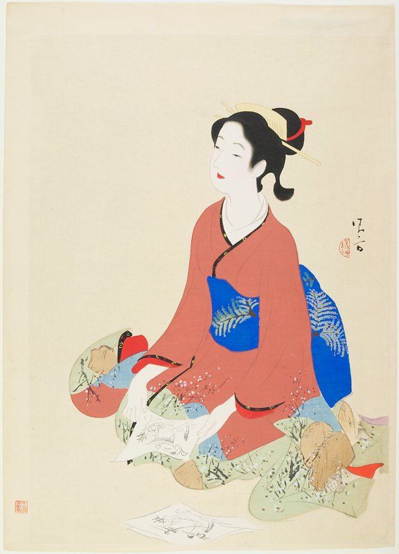 Treasure Ship, Kaburaki Kiyokata, before 1973