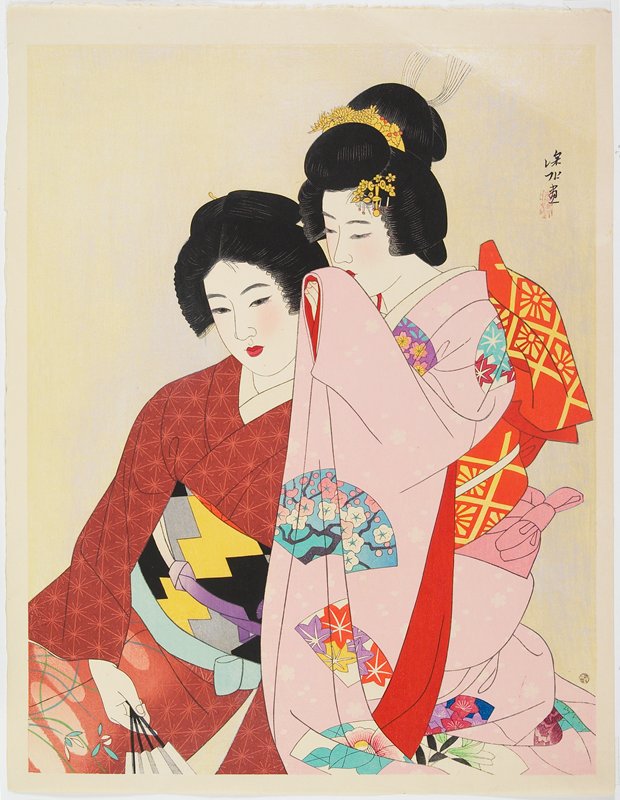 A Whisper, Itō Shinsui, 1954