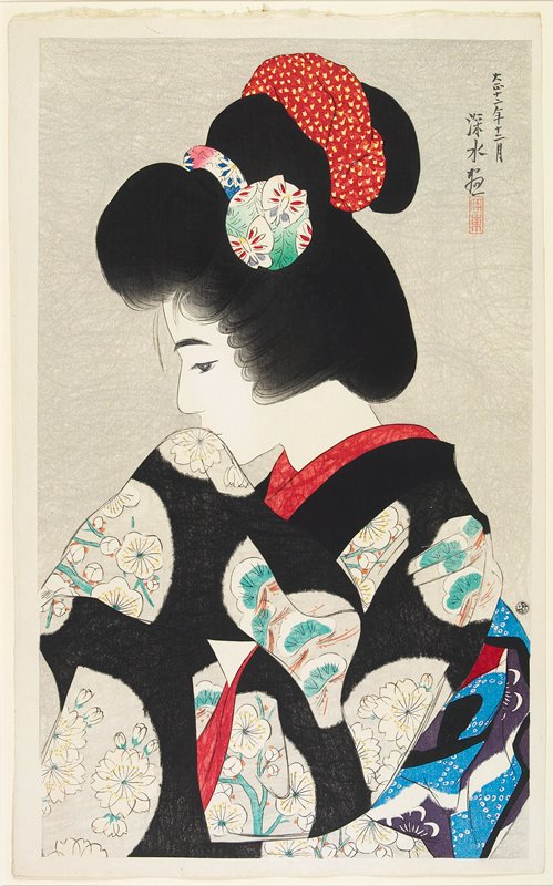 Melancholy in Spring, Itō Shinsui, December 1923