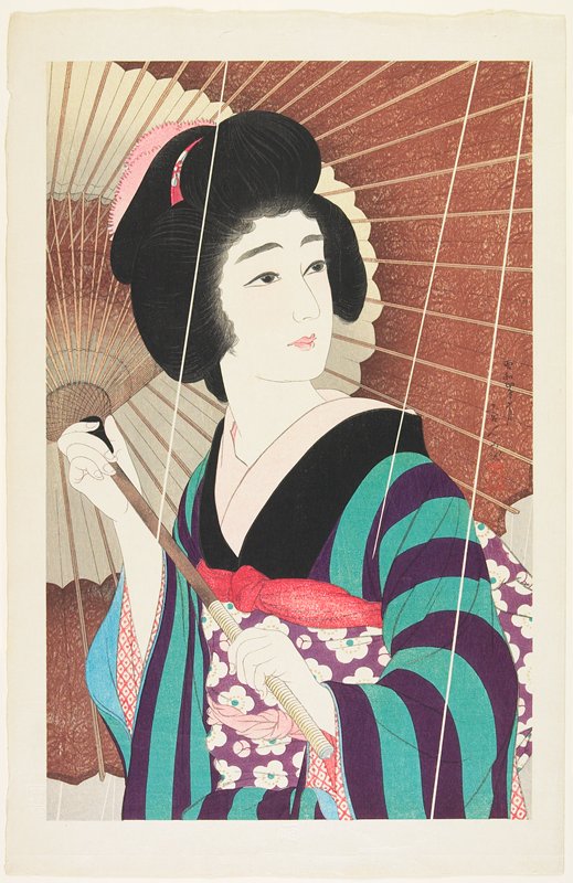 Rain, Torii Kotondo, October 1929