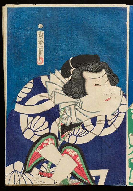 Popular Pillars of the Spring Sumo Tournament, Toyohara Kunichika, 1868, 12th lunar month