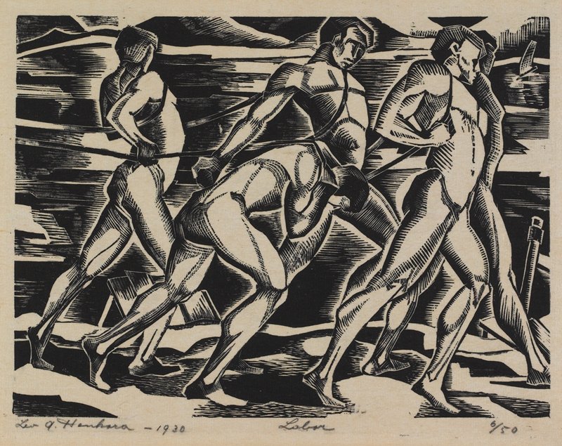 Labor, Leo A. Henkora, 1930