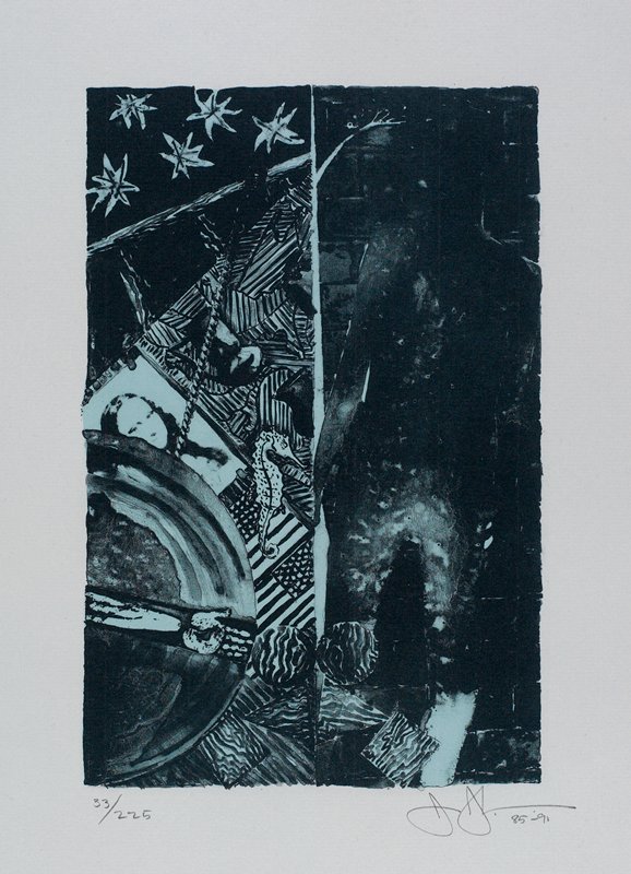 Summer (Blue), Jasper Johns, 1985–91