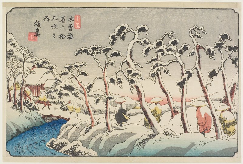 No. 15, Itahana, Eisen 英泉, c. 1835–38