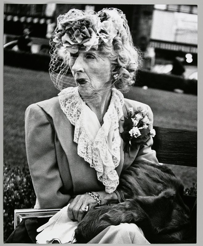 Woman with Veil, San Francisco, Lisette Model, 1949