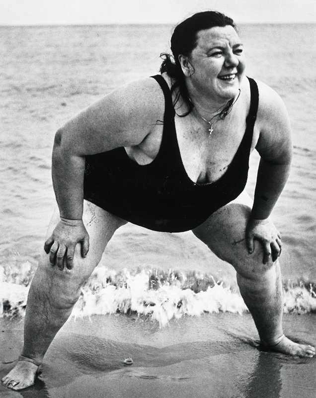 Coney Island Bather, New York, Lisette Model, 1939–41