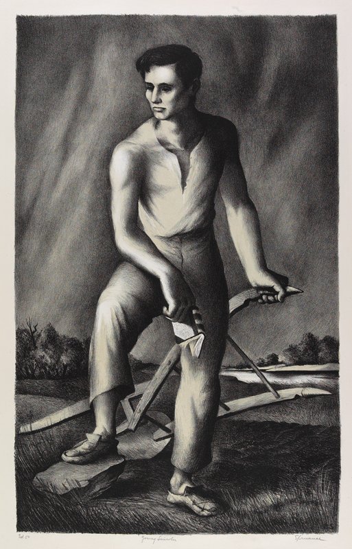 Young Lincoln, Benton Spruance, 1940