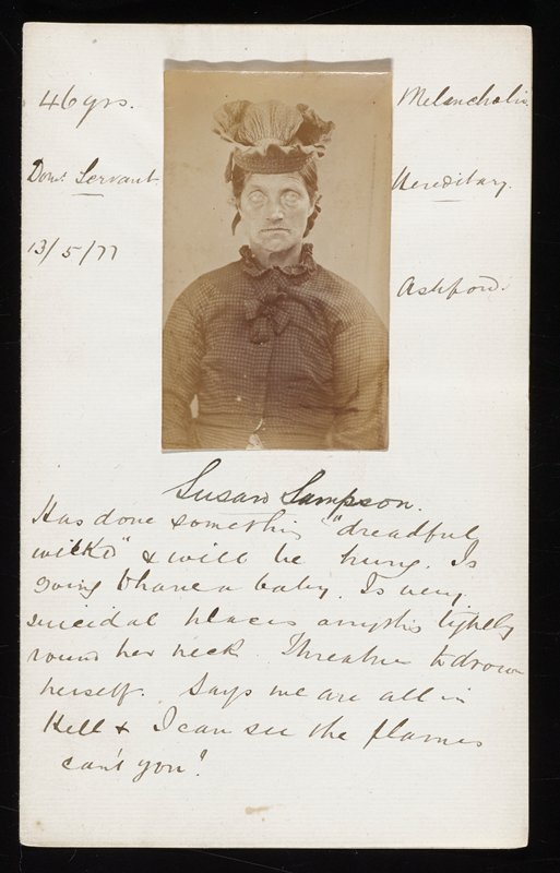Susan Sampson, Hugh W. Diamond, 1877