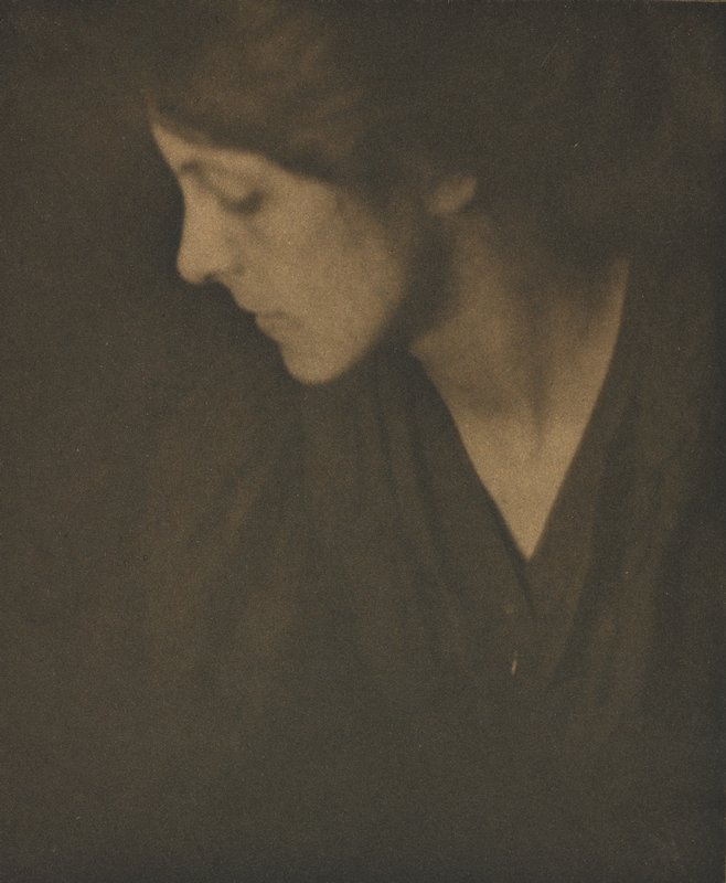 A Portrait Study, Alvin Langdon Coburn, April 1904