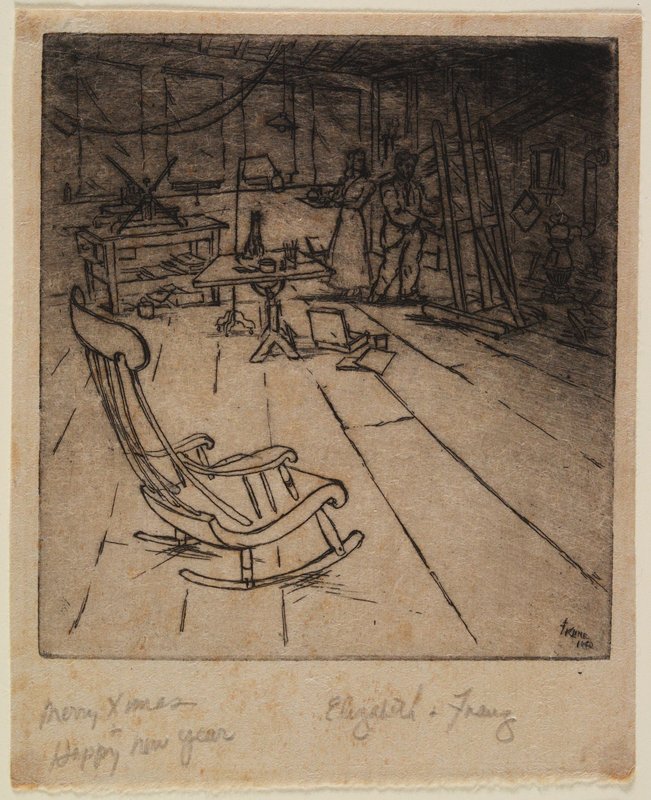 Season's Greetings, Franz Kline, 1940