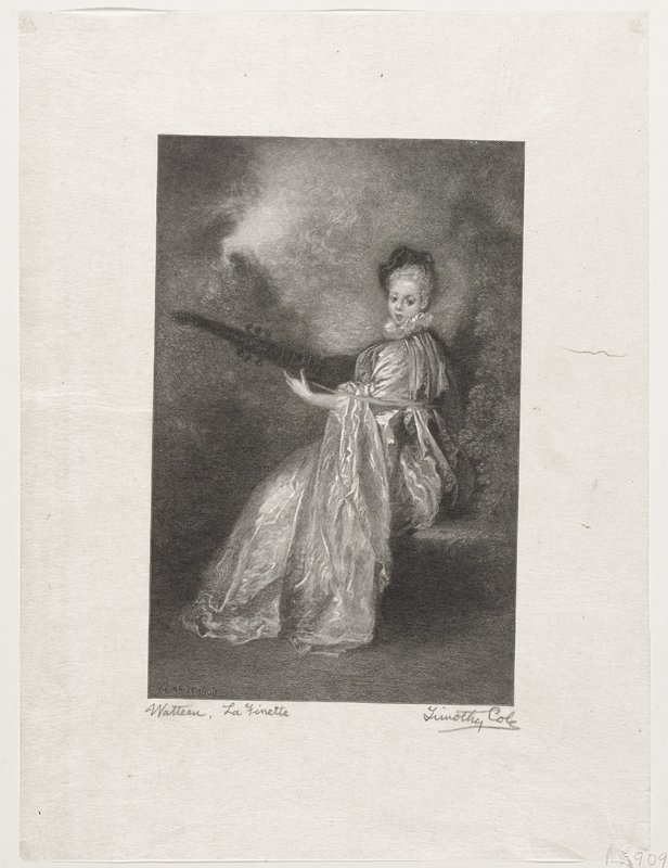 La Finette, Timothy Cole, 19th century