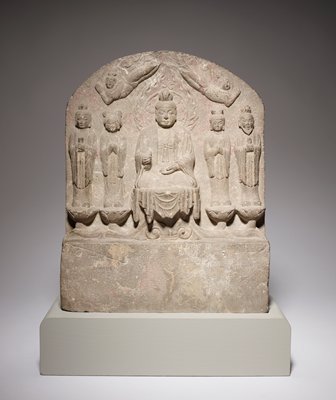 Daoist Stele of Five Deities, 722