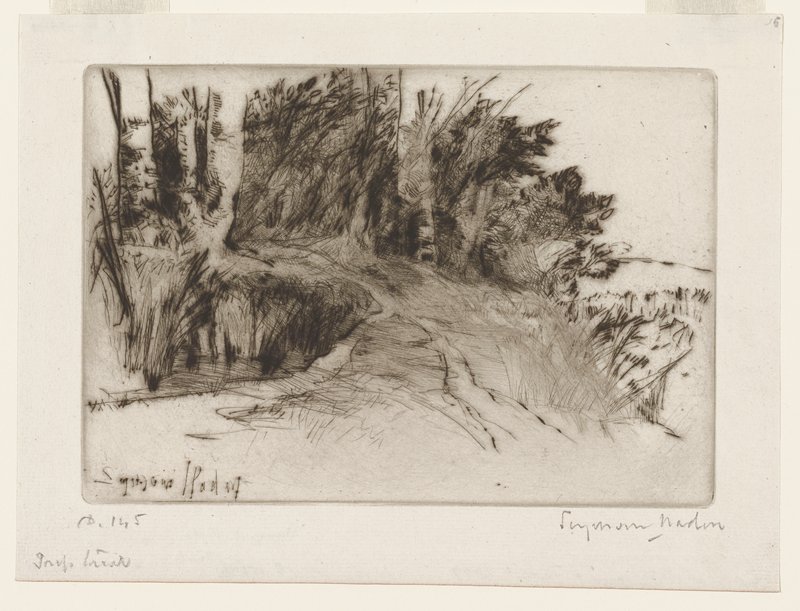 Divergent Paths, Francis Seymour Haden, 1877