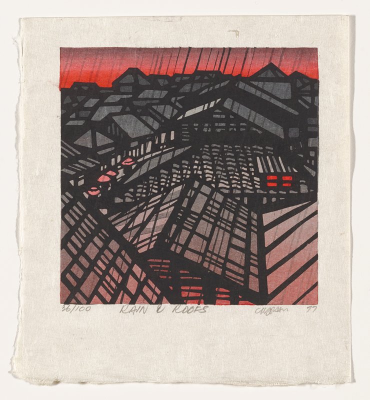 Rain and Roofs, Clifton Karhu, 1977