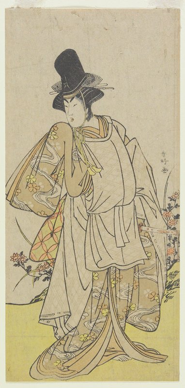 Actor Segawa Kikunojō in a Shirabyōshi Role, Katsukawa Shunkō, c. 1770–90