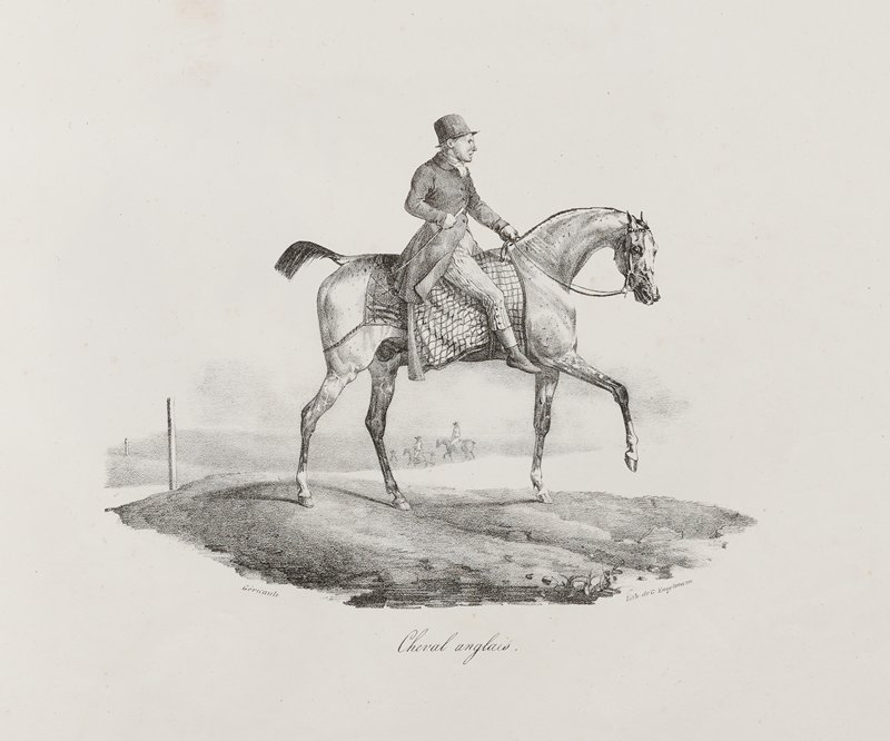 Cheval Anglais, Теодор Жерико, 1822