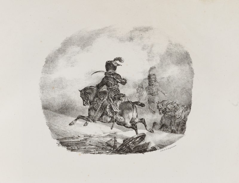Officier D'Artillerie Légère, Теодор Жерико, 1823