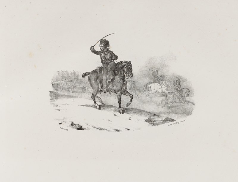 Officier D'Artillerie, Теодор Жерико, 1823